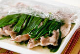 豚ニラレンジ蒸しの作り方4