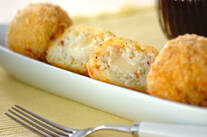 チーズ入りライスコロッケ