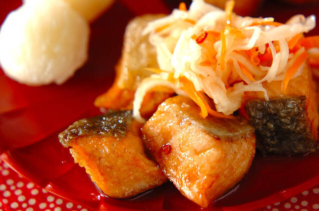 鮭のなます南蛮