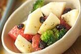 リンゴのサラダ