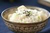 里芋とホタテのご飯の作り方の手順
