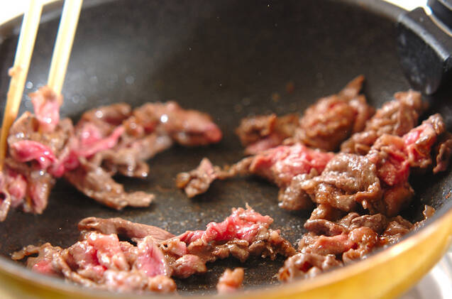 牛肉のコショウ炒めの作り方の手順7