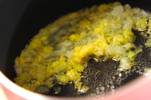 白菜のトロトロ煮の作り方の手順2