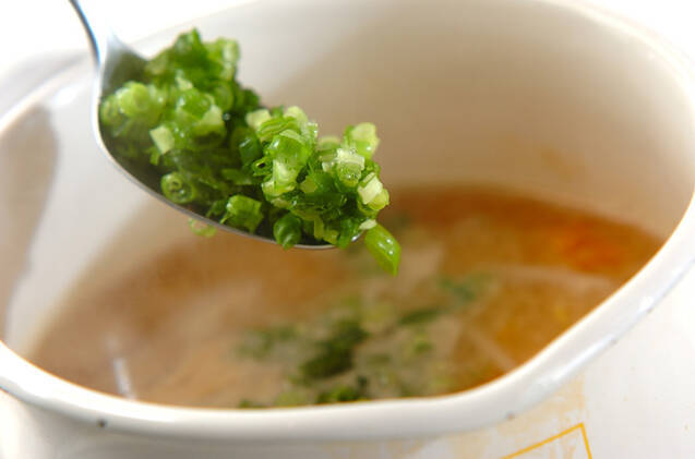 カボチャのみそ汁の作り方の手順4