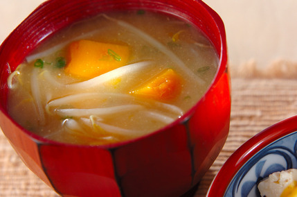 カボチャのみそ汁