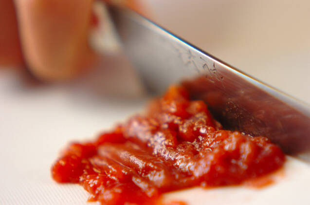 レンコンの梅和えの作り方の手順2