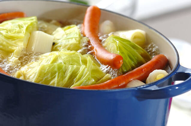 春キャベツのスープ煮の作り方の手順6