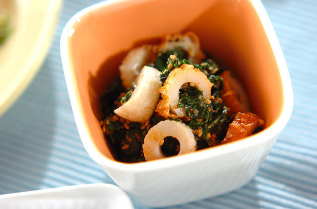 モロヘイヤのゴマ和え