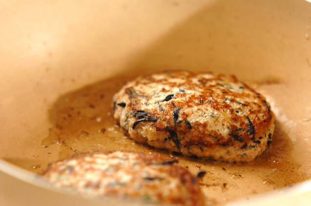 ヒジキ入り豆腐ハンバーグの作り方の手順6