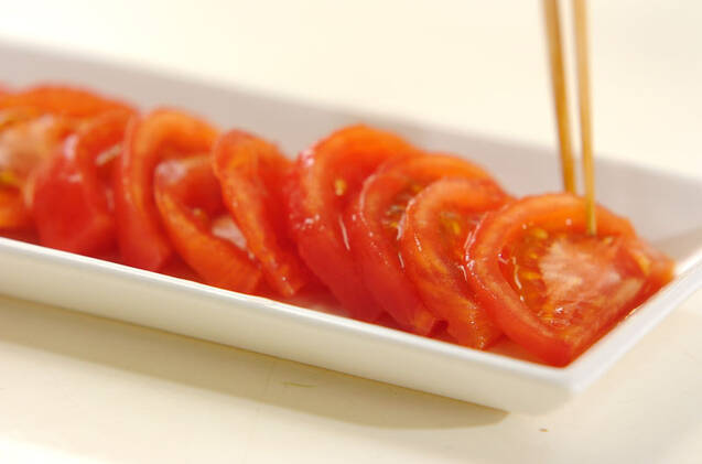 トマトとジャコのサラダの作り方の手順5