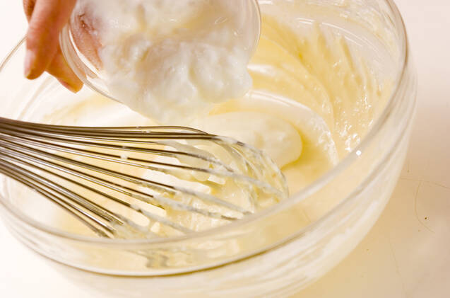 2種のチーズディップの作り方の手順2