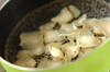 鶏肉とユリネの卵とじの作り方の手順2