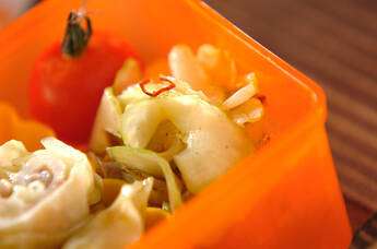 セロリの塩きんぴら