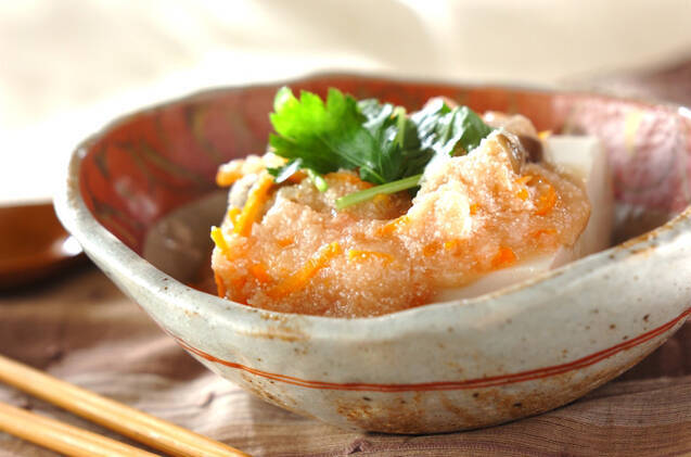 お腹に優しい 蒸し豆腐のカブみぞれあんかけ by山下 和美さん