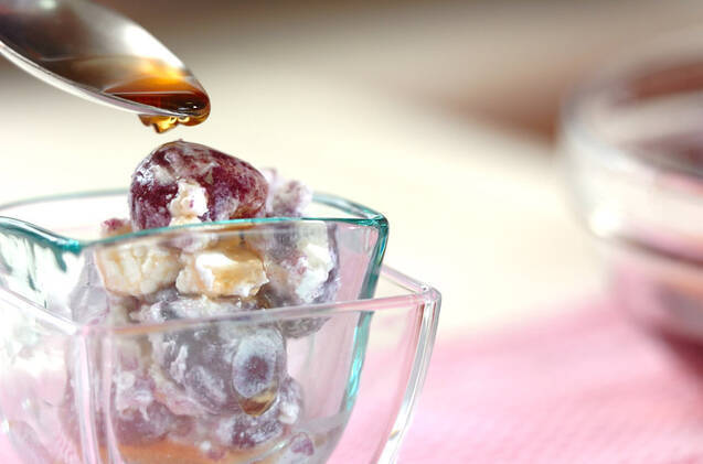 巨峰のスイートビネガーの作り方の手順3