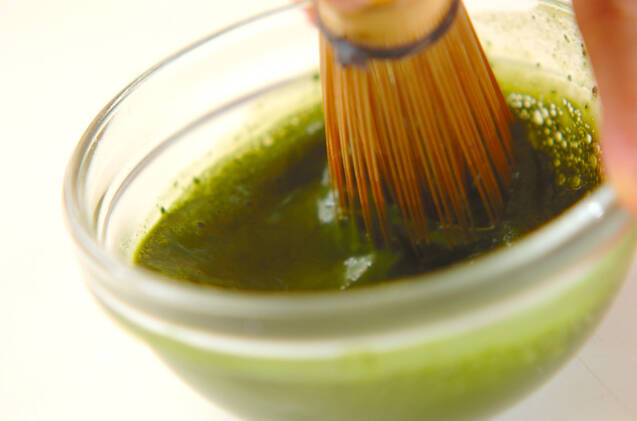 抹茶ソイドリンクの作り方の手順1