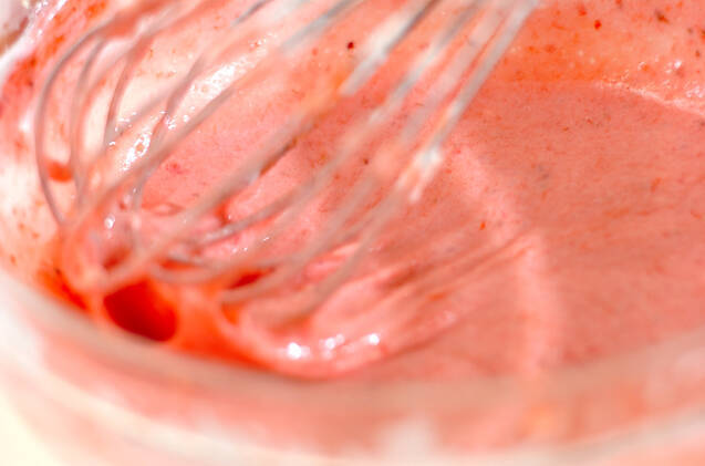 イチゴのムースの作り方の手順3