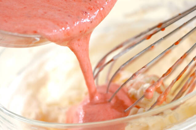 イチゴのムースの作り方の手順5
