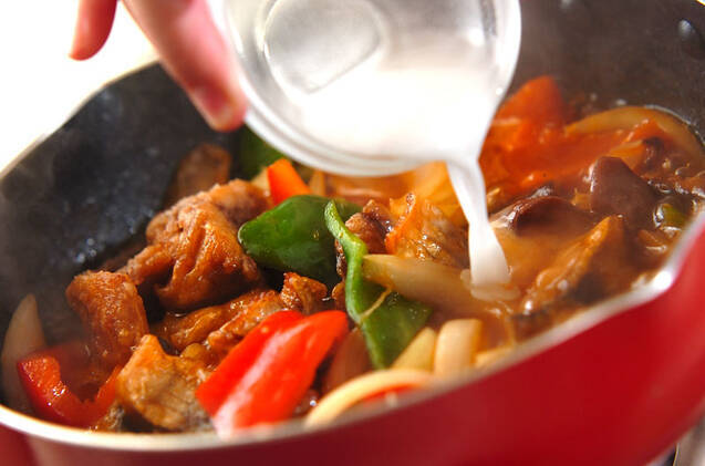 揚げサバの甘酢炒めの作り方の手順10