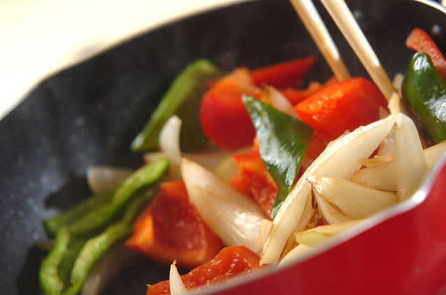 揚げサバの甘酢炒めの作り方の手順8