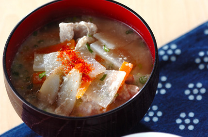 豚肉入りあったか酒粕