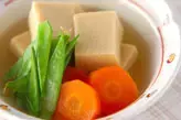 高野豆腐の炊き合わせ