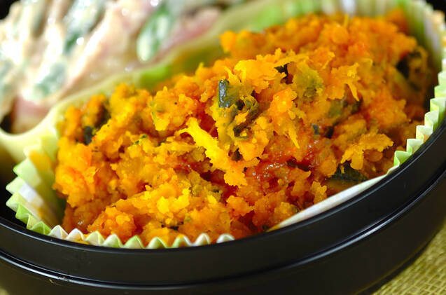 カボチャのケチャップサラダ