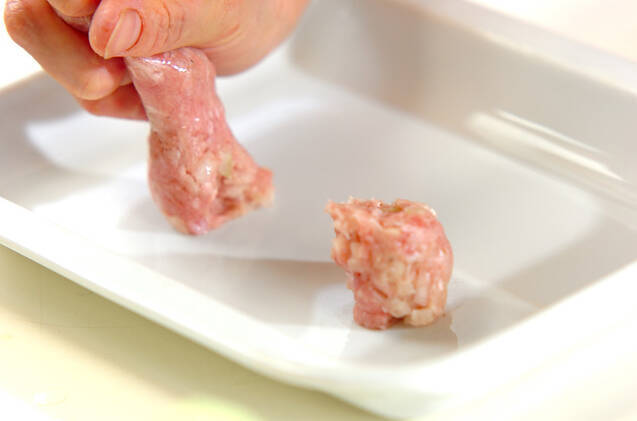 ナス巻きシューマイの作り方の手順3