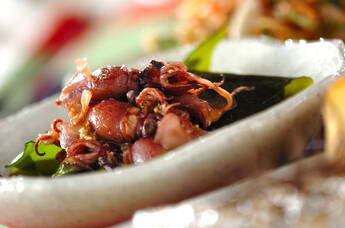 ホタルイカのワサビじょうゆ和え