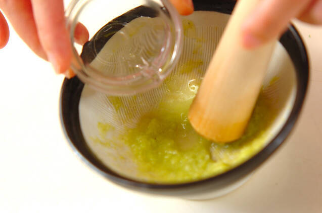 白菜のすりつぶしの作り方の手順2