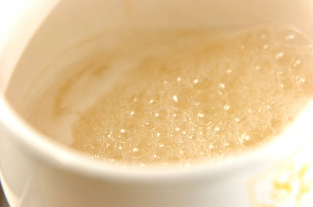 ホットココナッツミルクの作り方の手順2