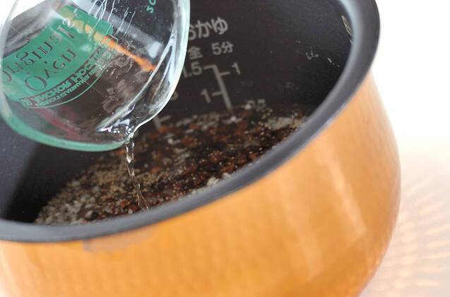 ドライトマトの炊き込みご飯の作り方の手順4