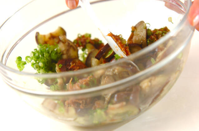 ナスのみそ和えの作り方の手順3