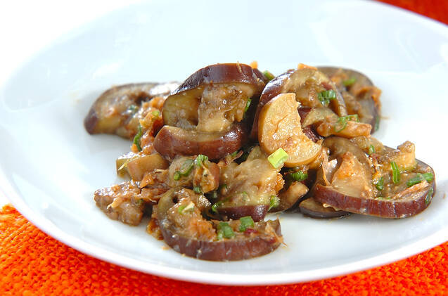 ナスのみそ和え