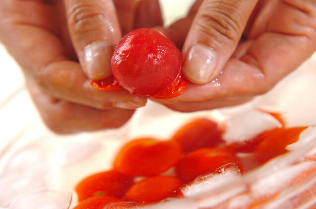 プチトマトのピクルスの作り方の手順3