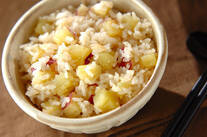 サツマイモご飯