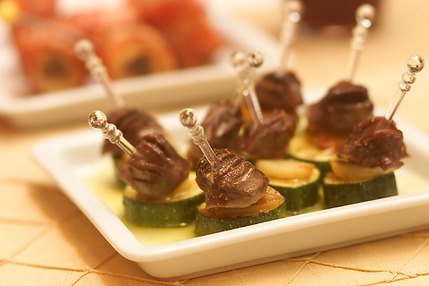 ズッキーニと砂肝