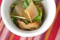 コンニャクのわさび和え