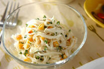 ホタテ入り大根サラダ