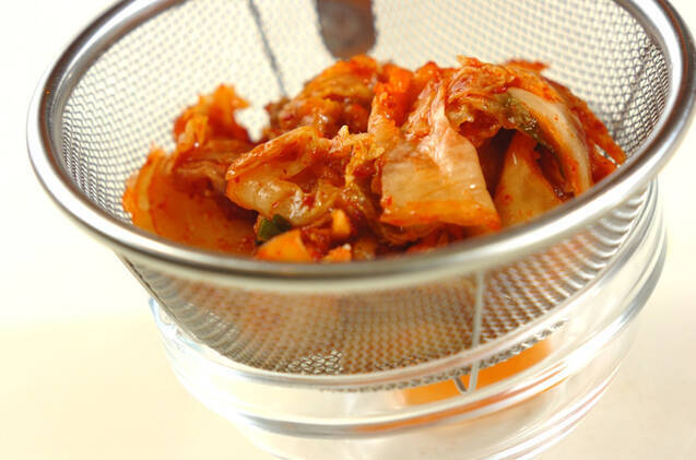豚しゃぶキムチ素麺の作り方の手順1