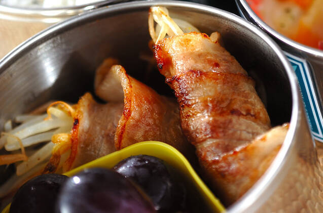 モヤシの肉巻き