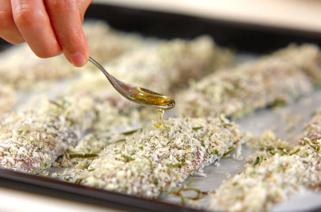 アジのハーブパン粉焼きの作り方の手順7