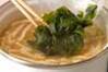 豆腐とワカメのみそ汁の作り方の手順5