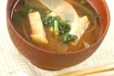 大根と油揚げのみそ汁