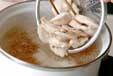 ささ身の吸い物の作り方4