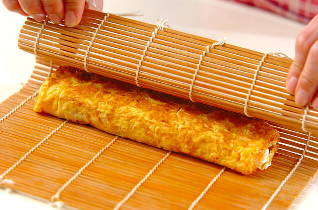 キムチーズ卵焼の作り方の手順4