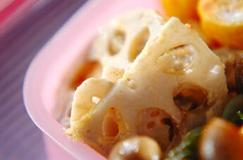 レンコンの明太子マヨネーズ和え