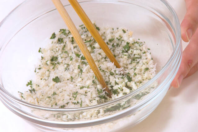 イワシのパン粉焼きの作り方の手順2