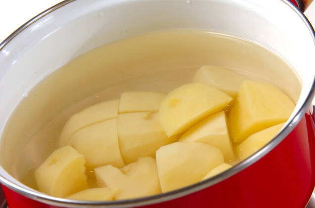 タラモ風バターサラダの作り方の手順5