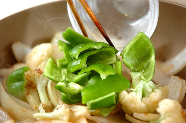 レバーのクリーム炒めの作り方の手順6